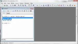 Lisp Hello World - English