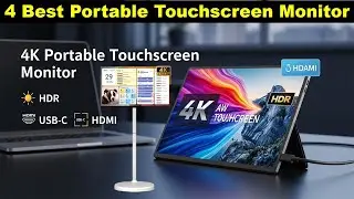 Want the BEST Portable Monitor? 4K Touchscreen with HDR & USB-C