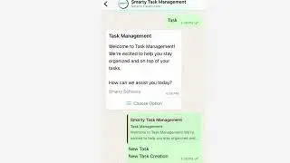 Manage tasks on the go with our new Task Management Flow for WhatsApp! 🎉 Try it now!