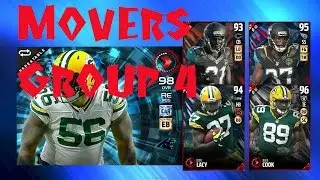 Madden 17 ULTIMATE TEAM Movers Group 4 Plus Elite Movers Pack
