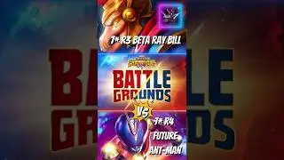 MCOC Battlegrounds &ndash; 7⭐ Beta Ray Bill vs 7⭐ Future Ant-Man! R4 SIG 185 DELETED! ⚡🔨🤖