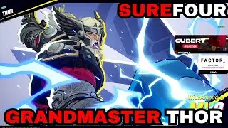 MVP! 27K DMG! SUREFOUR vs JAY3 - TOP 500 THOR MARVEL RIVALS SEASON 1