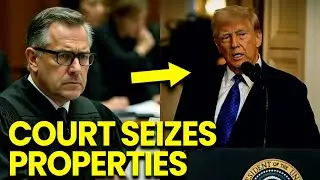 Trump PANICS as Court SEIZES Properties Linked to Case