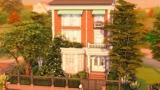 🍂 Brindleton Family Townhouse || Sims 4 Speedbuild || No CC
