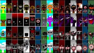 Incredibox Sprunki Mix: Simon Vs Mr.Tree Vs Wenda Vs Oren Vs Durple Vs Gray Vs Clukr Battle