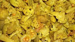 kobi and kankada mixed bhaja recipe follow Daily life food channel #blog #odiarecipe