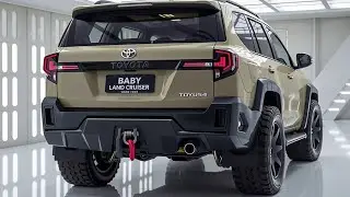 Toyota MINI Land Cruiser FJ 2026 &mdash; Маленький, но настоящий внедорожник