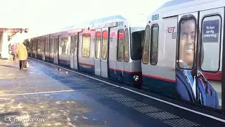 RET Metro 5210-5221-5214 vertrekt uit station Capelsebrug richting Schiedam Centrum