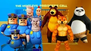 PRISONER VS POLICE PRISON RUN! (Obby) | Crazy Escape Challenge#HypeGG#gaming #Roblox #Minecraft#GTA5