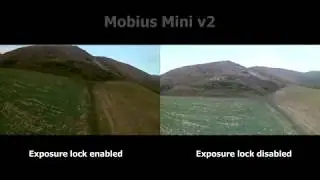 Mobius Mini V2 - Exposure and White Balance Locked/Unlocked (orange-Blue LED)