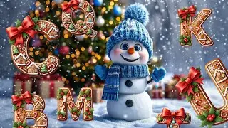 Festive ABC Song for Kids | Christmas-Themed Alphabet Learning | Fun ABC Learning Video for Toddlers
