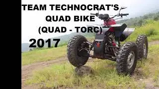 Team Technocrats - QUAD TORC 2018 - Official Manufacturing Video