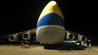 ANTONOV A24 / Giant Aircraft Nose Open & Closed Process