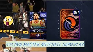 JUST A NORMAL GUY! | 105 OVR MASTER MITCHELL GAMEPLAY! | NBA LIVE MOBILE 20 F2P EP.63