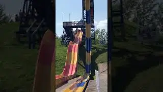 Kamikaze slide in Moncton Water Park