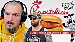FIRST TIME REACTION to Why Chick-fil-A Owns Fast Food - The Fat Electrician