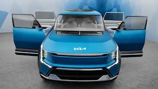 KIA EV9 Concept | Shape of KIA future SUV Creations