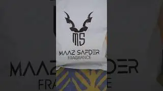 Unboxing maaz safdar perfume #maazsafdar #perfume #fragrance #ytshorts