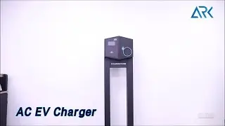 Smart AC EV Charger 22kw RFID Public Wallbox With Metal Shell