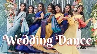 Our Rowdy girl’s Wedding Dance 💃🏻 🤭| Last minute practiced dance be like | VRINDHARJUN