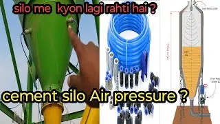 cement silo Air Pressure Systems |betching plant air pressure system for cement silo #batchingplant