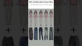 Find Your Perfect Pants Fit For Your Body Shape 🤍 #fashion #styleguide #shorts #body