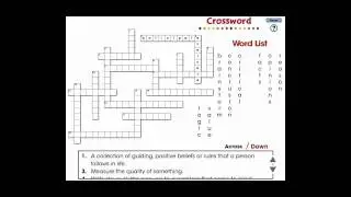 CC7110 Critical Thinking: Crossword App
