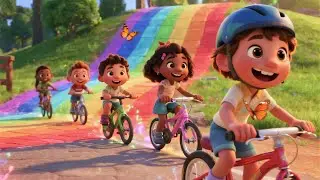 The Bicycle Bell Song | Fun Kids Song | Nursery Rhymes UK