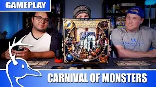 Carnival of Monsters - A Family Favorite - Designed by Richard Garfield - (Quackalope Gameplay)