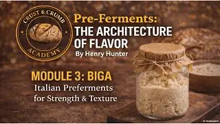 Biga: Strength, Structure, and Control | Module 3 | Crust & Crumb Academy