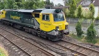 Class 70 + 450 + 444 | 70003 + 450035 + 444008 | Freightliner + SWR
