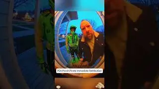 Porch Pirate Immediate Retribution #porchpiratecaught #glitter #package #prank  #caughtonringcamera