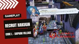 EIYUDEN CHRONICLE HUNDRED HEROES RECRUIT HAKUGIN CODE L DAPHAN VILLAGE GAMEPLAY GIMSAJO
