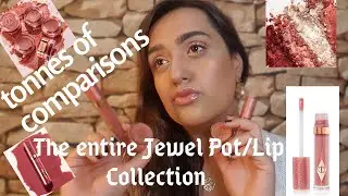NEW CHARLOTTE TILBURY JEWEL POTS & LIPS| WALK OF NO SHAME | PILLOW TALK | 3 LOOKS !!!!!!