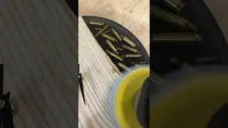 Polishing epoxy clock
