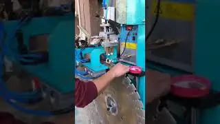 Diamond segment welding machine
