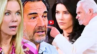 Dirty Plan! Brooke and Ridge are under brutal threat from Eric! Discover Steffy's secret!