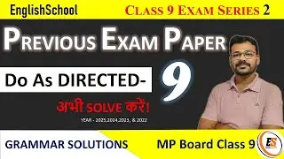 SOLVED DO AS DIRECTED PREVIOUS YEAR'S QPAPERS 2022-2025 CLASS 9 | EASY TRICKS | PREPARATION FOR 2026
