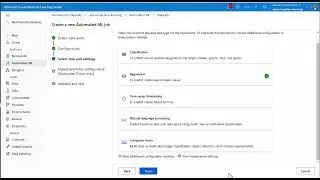 Configure and Run an Automated Machine Learning Job | Part 2
