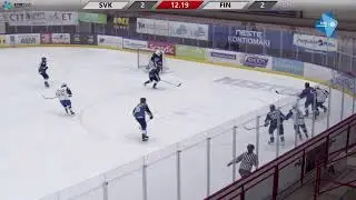 EYOF Vuokatti 2022 - Day 1 Highlights Ice Hockey Girls SVK-FIN