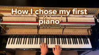 How I chose my first piano | Wilhelm Schimmel | Jacob Owen Music