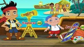 Juego de Jake y los Piratas de Nunca Jamas Español - Aventura en el Mar