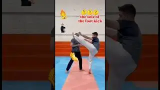 the sole of the foot kick #karate #japan #exercise #champion #materialists