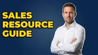 How Do I List Available Resources For My Sales Plan?