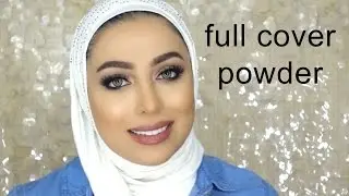 full cover powder routine طريقتي في استخدام الباودر لتغطية قوية