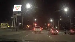 Early Drive from West Mountain (Mohawk Road) to Hamilton's Industrial area on Burlington Street