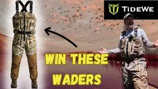 TideWe DeepWade Zipped Breathable Waders Review and GIVEAWAY