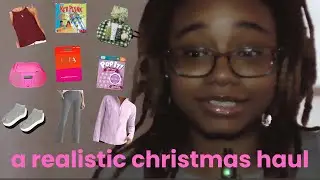 my christmas 2025 haul (very realistic)