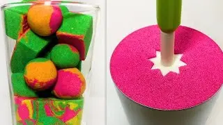 1 Hour Kinetic Sand & SOAP CUBES! Asmr Soap Cutting 😴 Kinetic Sand Cutting
