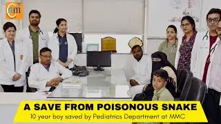10-year-old saved from a poisonous snake bite!